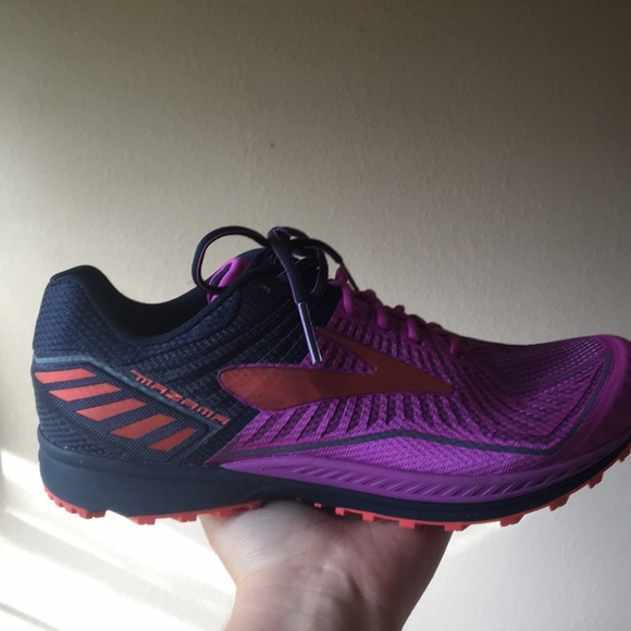 brooks mazama womens purple
